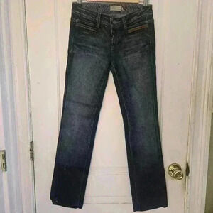 7424 Paige wilton medium wash  straight jeans size26
